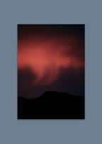 red-purple sky photography – fire in the sky by skiy – azores 2022 – her sky visual series